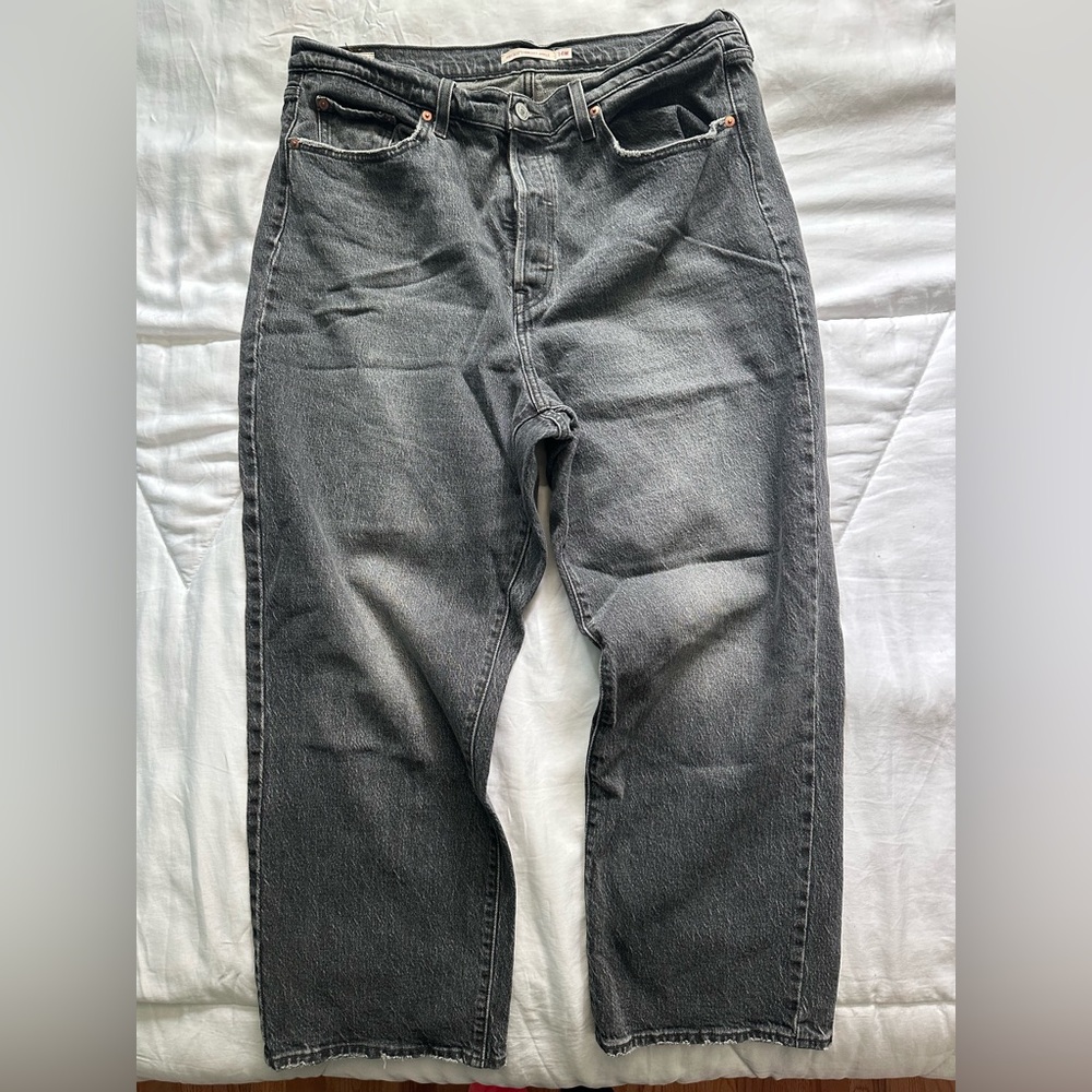 Levi’s Straight Ankle Ribcage Jeans